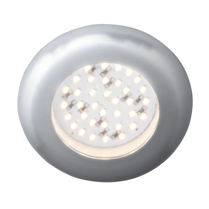 Frilight Einbauspot Nova ohne Schalter mattsilber