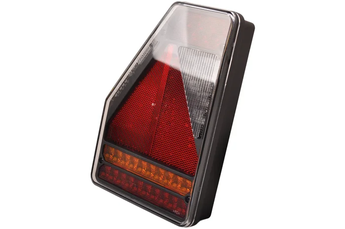 Fristom FT-130 Rückleuchte links – einschließlich Nebelscheinwerfer – LED 220x110x50,5 mm