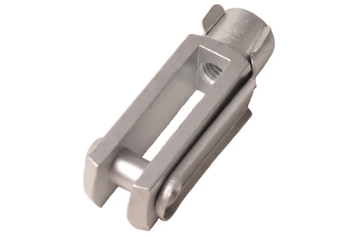 Gabel M10 mit Anschluss für die Montage der Bremsstange Peitz Auflaufbremse