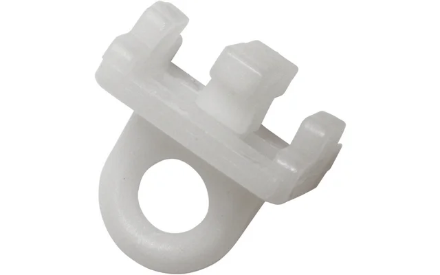 GARDINIA Feststeller für Vorhangschienen weiß 6 Stück