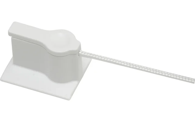 GARDINIA Klebe-Seilspannvitrage für Befestigung leichter Gegenstände 150 cm weiß