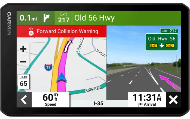Garmin Campercam 795 MT-D EU Navigationssystem mit integrierter Dash Cam für Europa