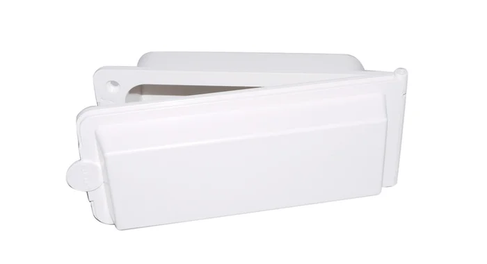 Gehäuse Versorgungsklappe – Weiß