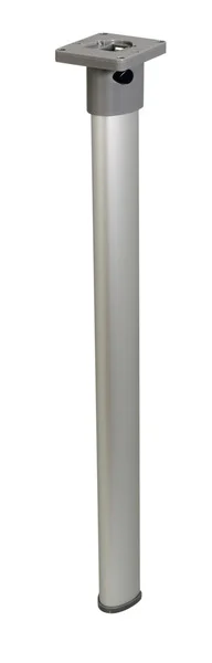 Gelenktischfuß – Gelenk oben – Mattsilber – 675 mm