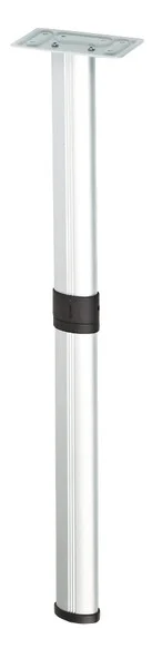 Gelenktischfuß, Gelenk Mitte, 675/ 315mm, silber