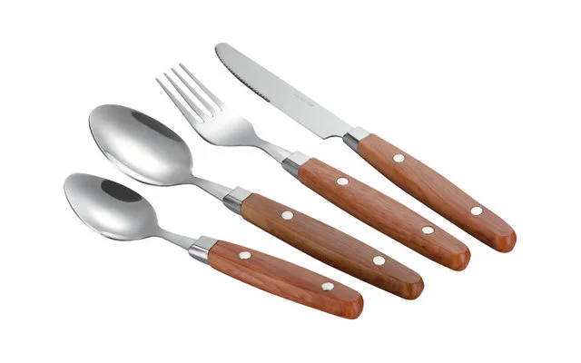 Gimex Wood Nature Line Besteckset 16-tlg.