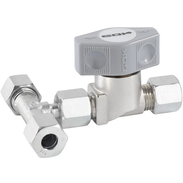 GOK Absperrventil T-Ventil 3 x RVS8