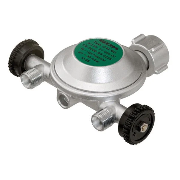 GOK Kombiregler Typ EN61 – 2 Abgänge, 50 mbar