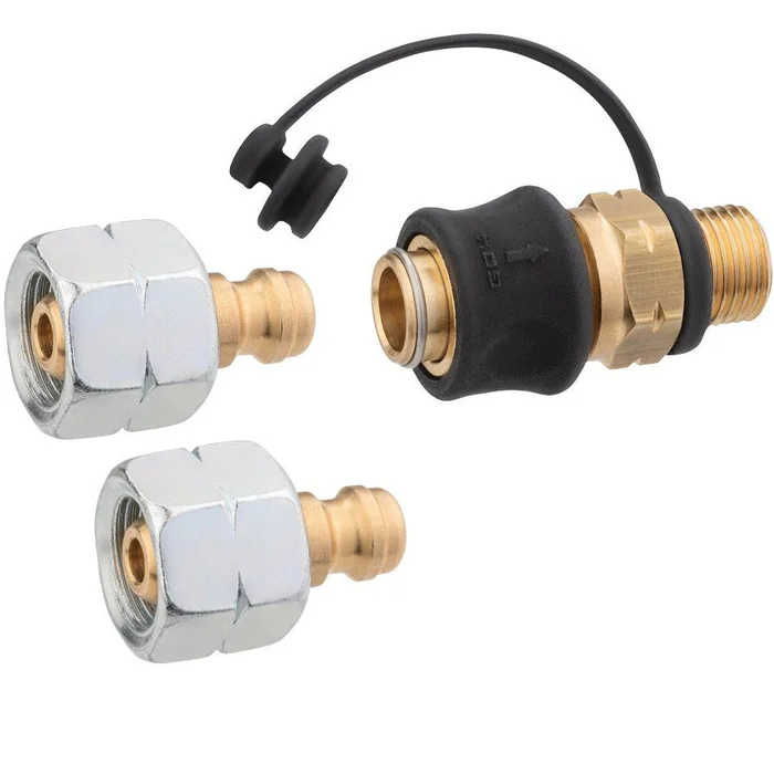 GOK Steckkupplung Set Typ SKU-QR, G 1/4 LH-KN x G 1/4 LH-ÜM (2 Stck.)