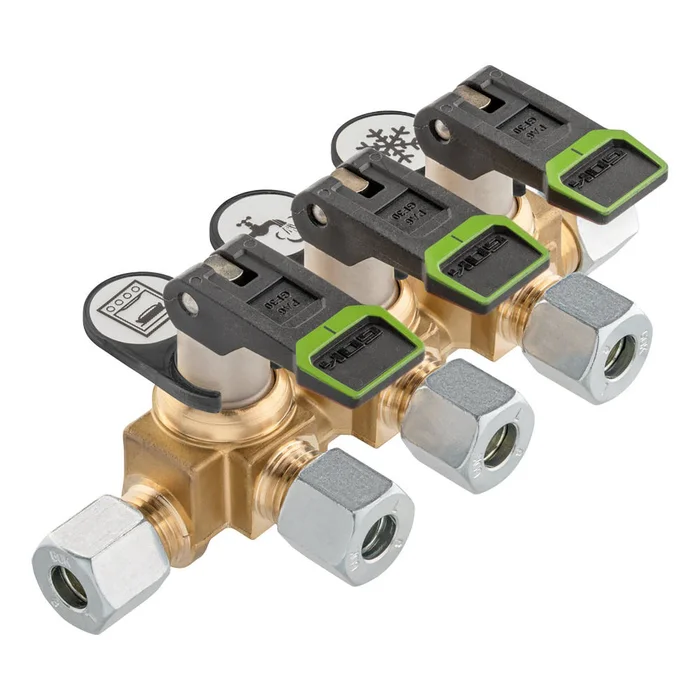 GOK Verteilerblock KSV-AB kurz 3 Abgänge, 8 mm