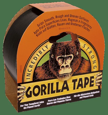 Gorilla Tape 11m Schwarz