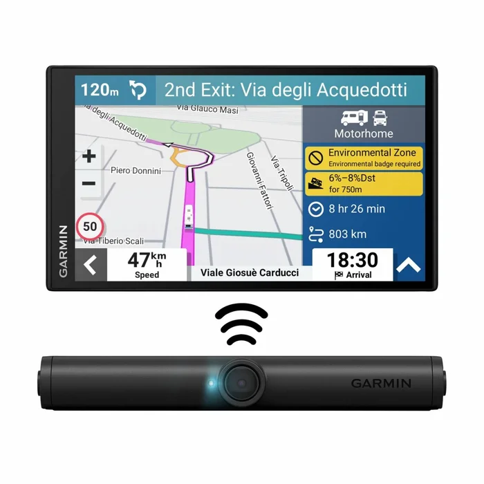 GPS Camper 795 + Kamera BC40+ GARMIN