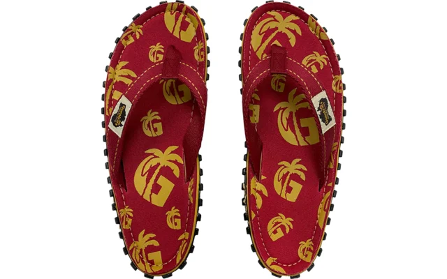 Gumbies Red Multi G Unisex Zehentrenner