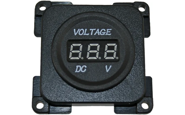 Haba Spannungsmessgerät C-Line 12V für 10-30V DC schwarz