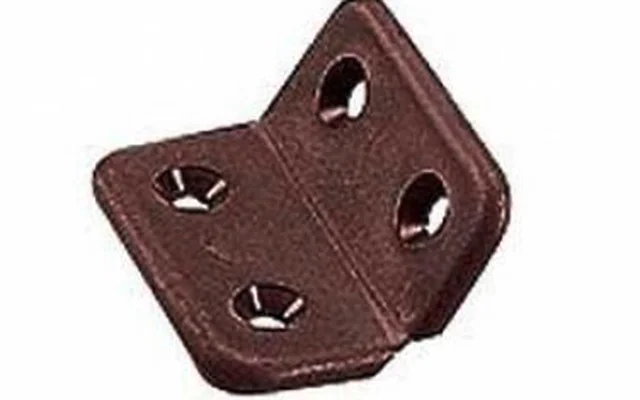 Häfele Gelenkloses Scharnier 40 x 40 mm braun