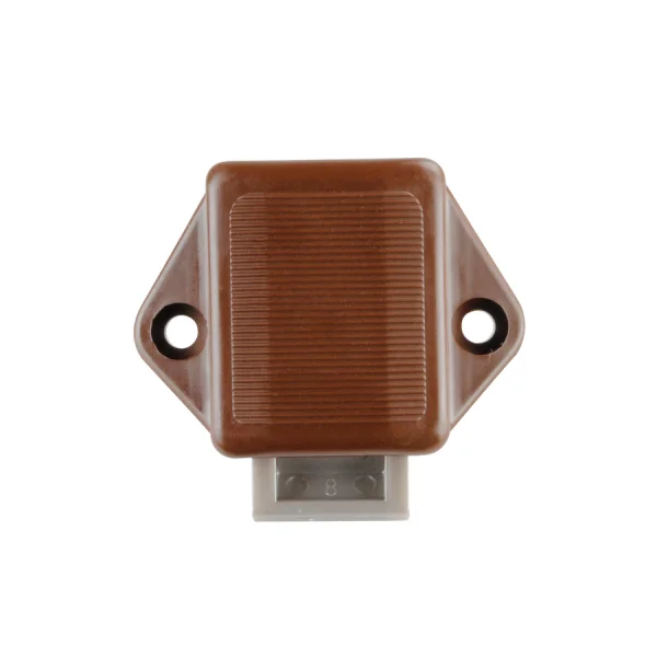 Häfele Mini-Push-Lock-Schloß braun