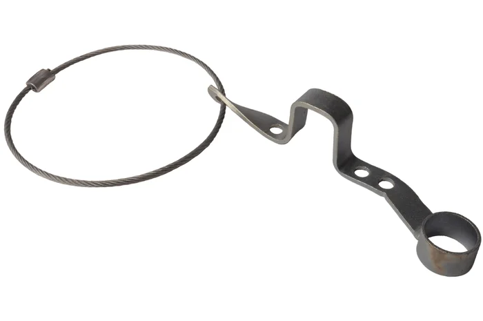 Halter für Abreisseil komplett für ungebremste Anhänger