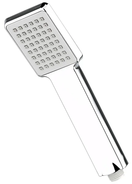 Handbrause 1/2″ Gewinde mit Anitkalknoppen – Stahl chromiert und grau