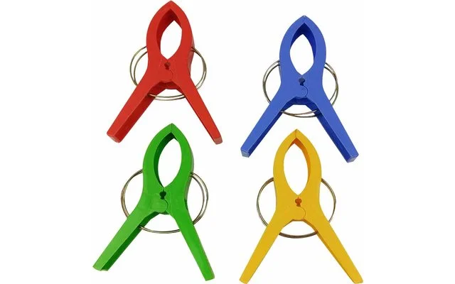 Handtuchhalter 4er Set bunt