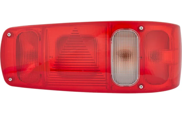Hella Heckleuchte Caraluna I für Anhänger rechts mit Rückstrahllicht / Rückfahrlicht / Seitenmarkierungslicht / Blinklicht / Bremslicht / Schlusslicht