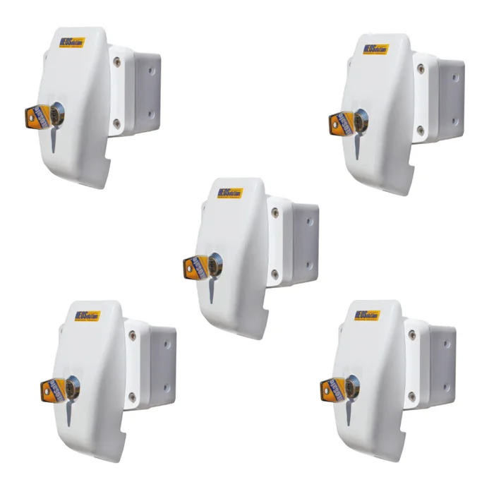 HeoSafe 1750 Door Frame Lock – 5 Stück gleichschließend