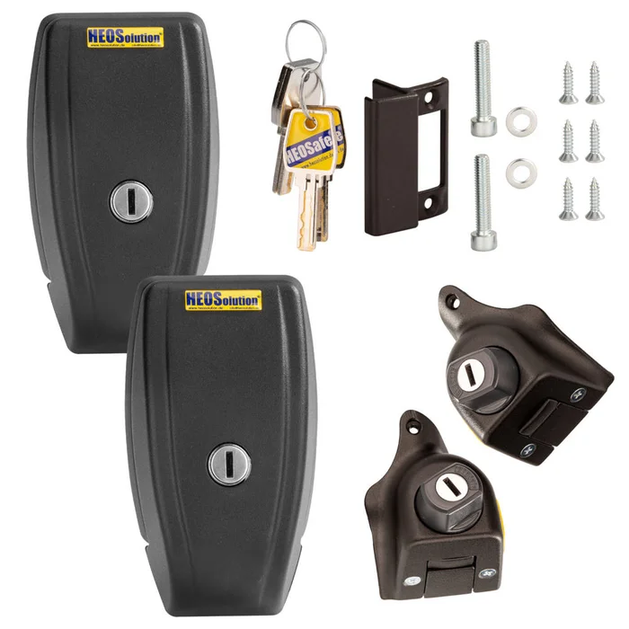 HEOSafe Van Security Paket Fiat Ducato ab 2021-… nach Facelift, schwarz