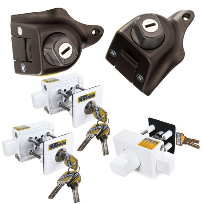 HeoSafe Zusatzschloss Set 2 für Carado/Sunlight 2021-2023 (nach Facelift 2021)