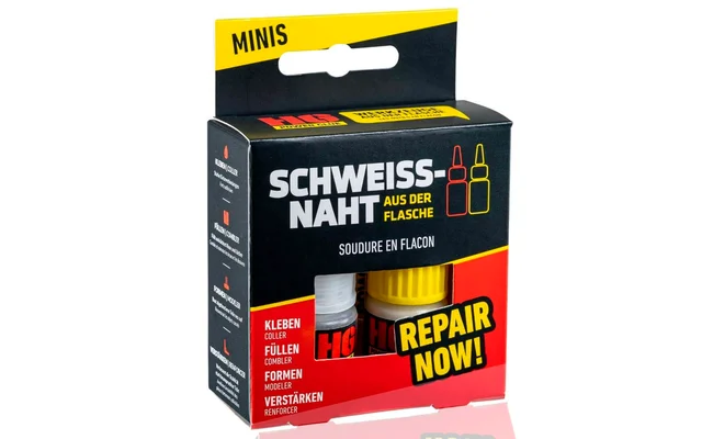HGPower Glue Schweißnaht aus der Flasche Klebstoff Reparaturset 2-teilig