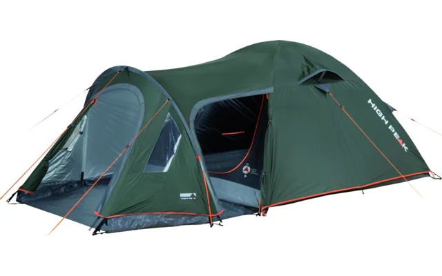 HIGH PEAK Kira 4.1 Kuppelzelt mit Tunnelvorbau 4 Personen