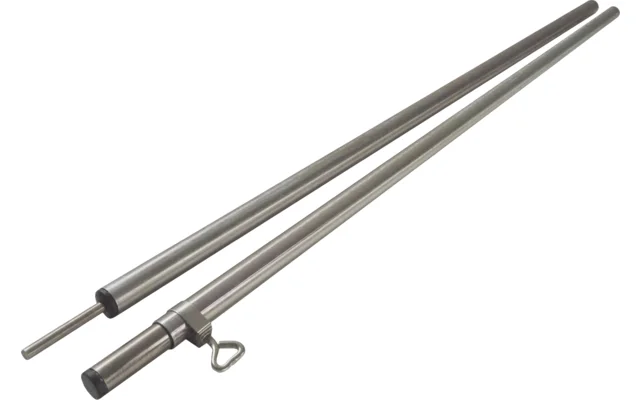 High Peak Teleskop Zeltstange 170 – 255 cm silber