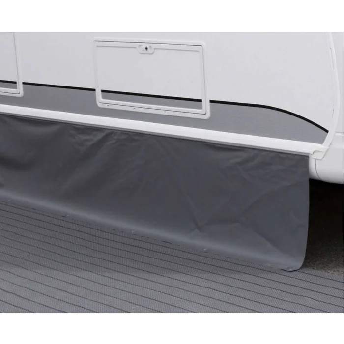 Hindermann Bodenschürze Standard dunkelgrau, Höhe 50 cm, Länge 3,00 m