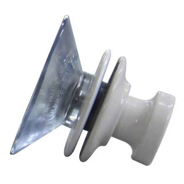 Hindermann Haftsauger mit Zuggriff, hellgrau, 5 Stück