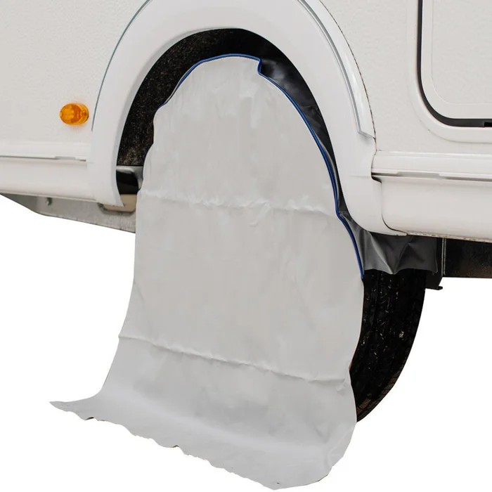 Hindermann Radschutzhülle für Einachser-Wohnwagen, 14 Zoll