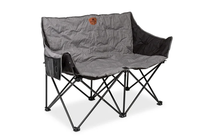 Holiday Travel Faltsofa für 2 Personen – Grau meliert