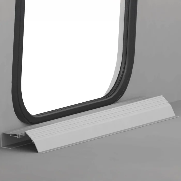 Horrex Alu Schwelle für Plissee Fliegenschutztür