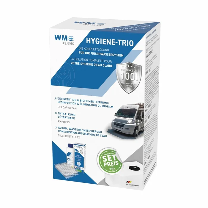 Hygiene-Set Trio Für Tanks bis zu 100L AQUATEC