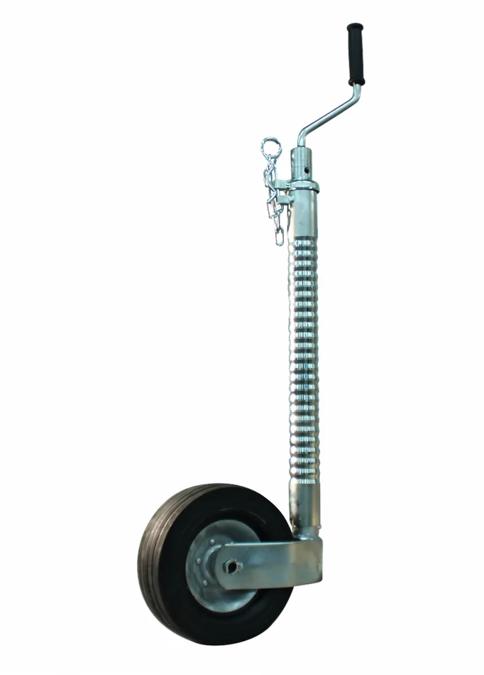 Ifor Williams Stützrad – 48 mm – gerippt – 250 kg – Stahlfelge