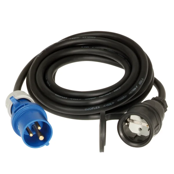 Jäger Direkt Adapterkabel 1 m CEE-Stecker