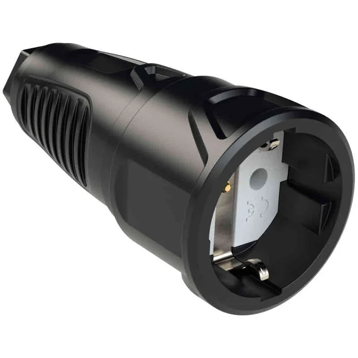 Jäger Direkt Schuko-Gummikupplung SB-verpackt