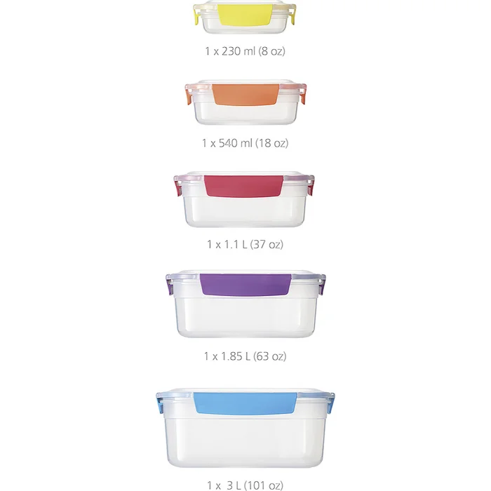 Joseph Joseph Vorratsdosen-Set Nest 5-teilig, multicolour