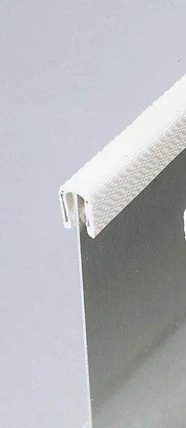 Kantenschutzprofil – Klemmbereich groß – Schwarz – 100 m