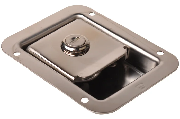 Kastenverschluss Edelstahl 120×90 mm gleichschließend