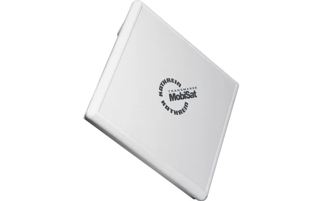 Kathrein BAS 66 Skew Flachantenne mit Twin-LNB und Skew-Adapterplatte