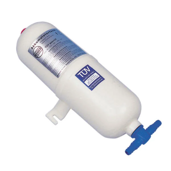 Keller Druckausgleichsbehälter mit T-Stück, TÜV-geprüft