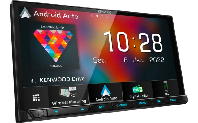 Kenwood Moniceiver DMX8021DABCamper 7 Zoll