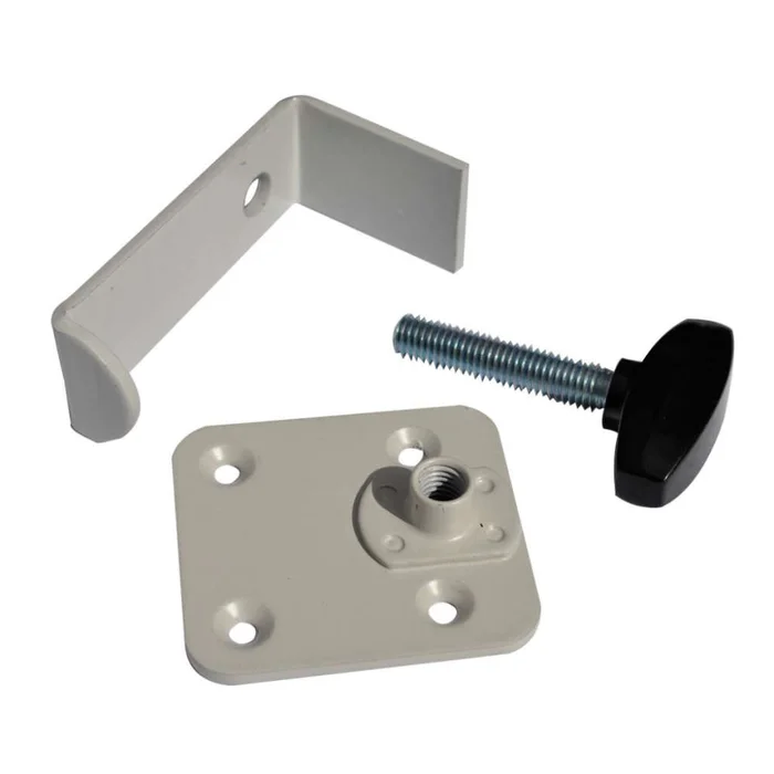 Kesseböhmer Klemmvorrichtung hellgrau für Hubtischgestelle HTA (Nr. 01611T43439)