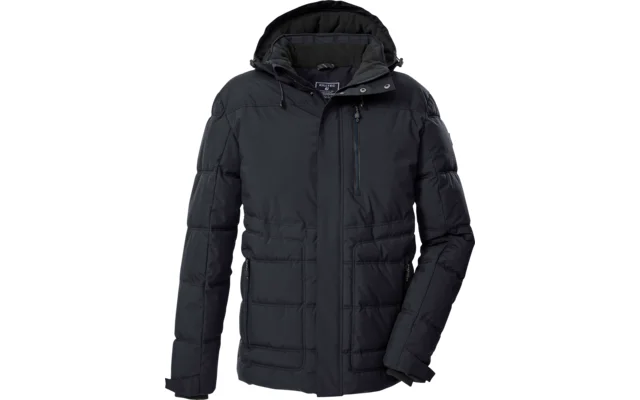 Killtec KOW 87 Herren Daunenjacke mit abzippbarer Kapuze