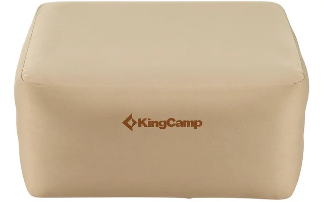 KingCamp Air Cube Campinghocker mit abnehmbarem Bezug 75 × 55 × 39 cm