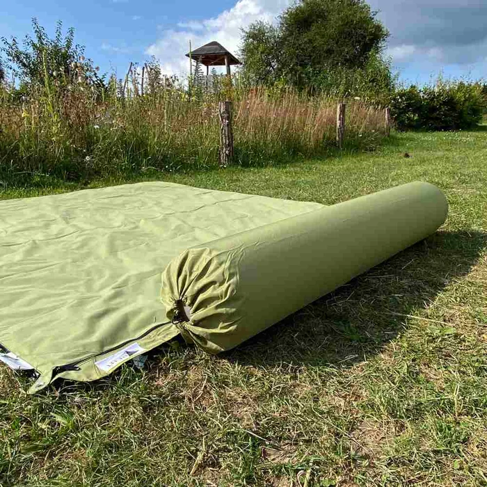 Kissenrolle Zip XL Lounger grün