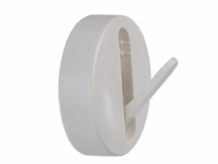 Klapp-Saughaken weiß – 2er Set